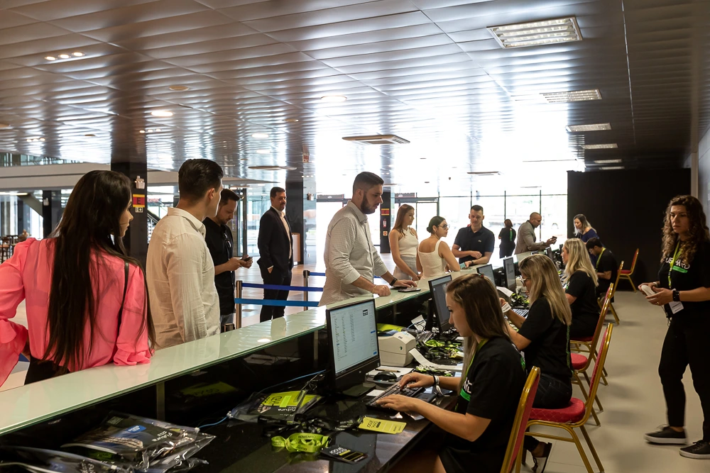 Credenciais para eventos